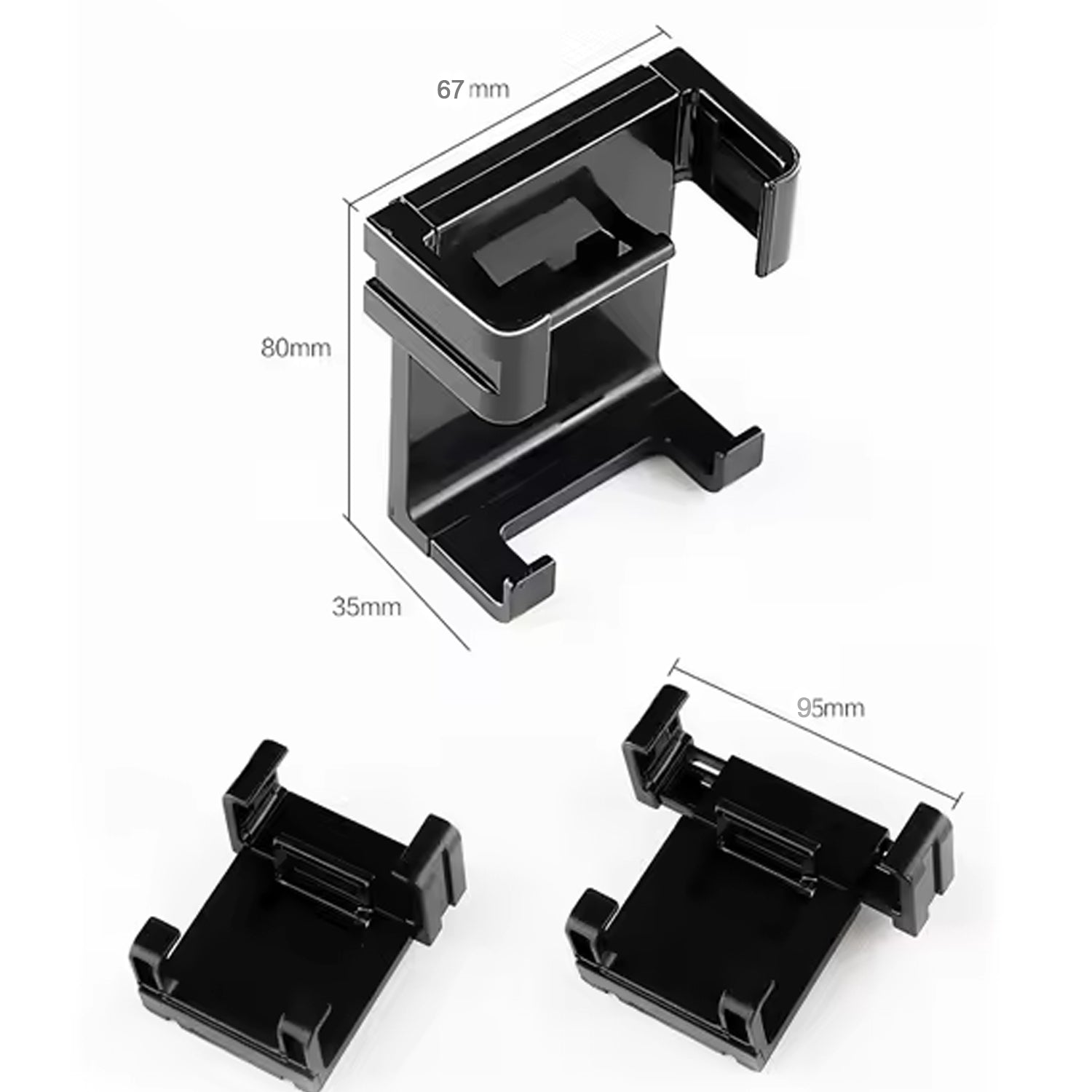Smartphone Car Holder – Air Vent & Dashboard Bracket (1 Pc) Smartphone Car Holder – Air Vent & Dashboard Bracket (1 Pc)